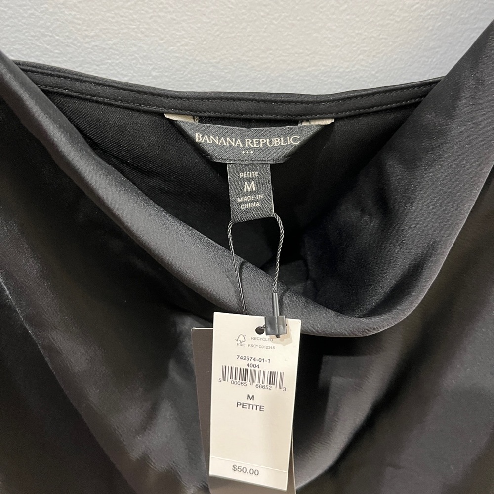 Banana Republic Factory Strap Top with cowl neck